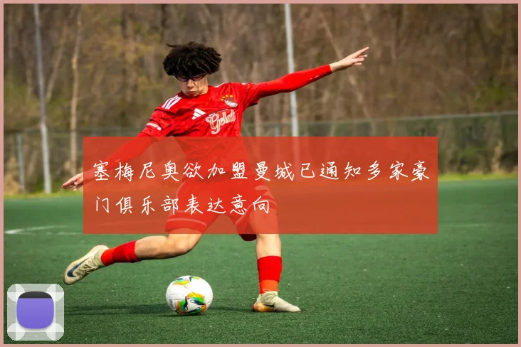 塞梅尼奥欲加盟曼城已通知多家豪门俱乐部表达意向